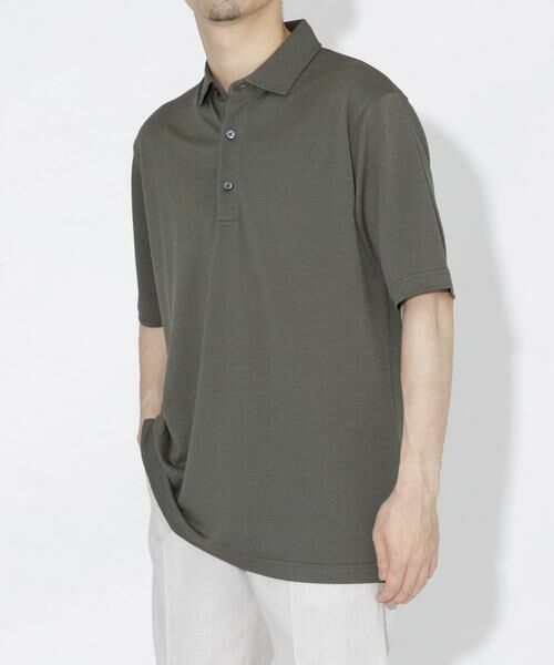 URBAN RESEARCH ROSSO / アーバンリサーチ ロッソ ポロシャツ | 『WEB限定』『XLサイズあり』 リネン混カノコポロシャツ | 詳細17