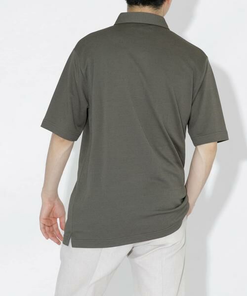 URBAN RESEARCH ROSSO / アーバンリサーチ ロッソ ポロシャツ | 『WEB限定』『XLサイズあり』 リネン混カノコポロシャツ | 詳細4