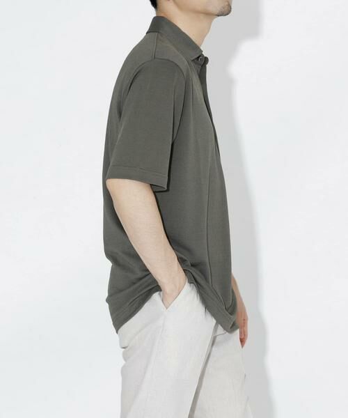 URBAN RESEARCH ROSSO / アーバンリサーチ ロッソ ポロシャツ | 『WEB限定』『XLサイズあり』 リネン混カノコポロシャツ | 詳細5