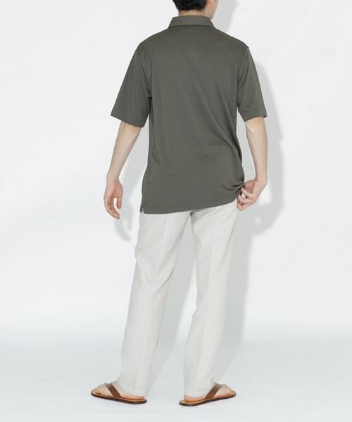 URBAN RESEARCH ROSSO / アーバンリサーチ ロッソ ポロシャツ | 『WEB限定』『XLサイズあり』 リネン混カノコポロシャツ | 詳細8