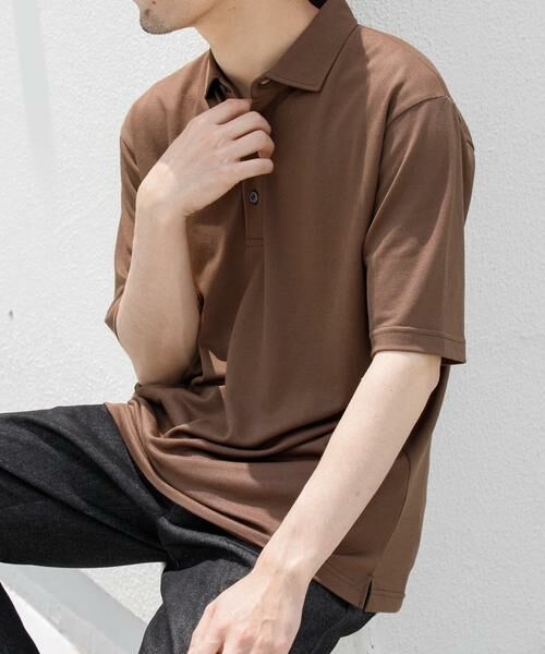 URBAN RESEARCH ROSSO / アーバンリサーチ ロッソ ポロシャツ | 『WEB限定』『XLサイズあり』 リネン混カノコポロシャツ | 詳細29