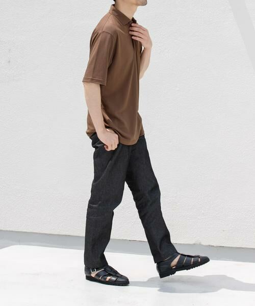 URBAN RESEARCH ROSSO / アーバンリサーチ ロッソ ポロシャツ | 『WEB限定』『XLサイズあり』 リネン混カノコポロシャツ | 詳細30