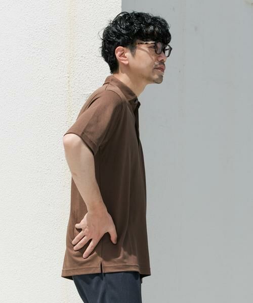 URBAN RESEARCH ROSSO / アーバンリサーチ ロッソ ポロシャツ | 『WEB限定』『XLサイズあり』 リネン混カノコポロシャツ | 詳細23