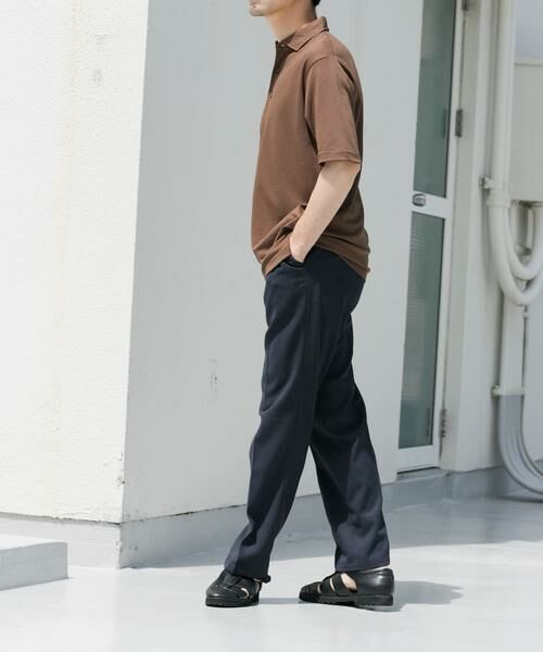 URBAN RESEARCH ROSSO / アーバンリサーチ ロッソ ポロシャツ | 『WEB限定』『XLサイズあり』 リネン混カノコポロシャツ | 詳細25