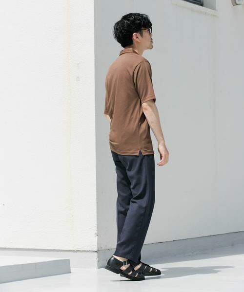 URBAN RESEARCH ROSSO / アーバンリサーチ ロッソ ポロシャツ | 『WEB限定』『XLサイズあり』 リネン混カノコポロシャツ | 詳細26