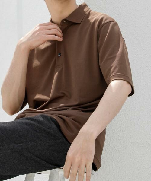 URBAN RESEARCH ROSSO / アーバンリサーチ ロッソ ポロシャツ | 『WEB限定』『XLサイズあり』 リネン混カノコポロシャツ | 詳細28