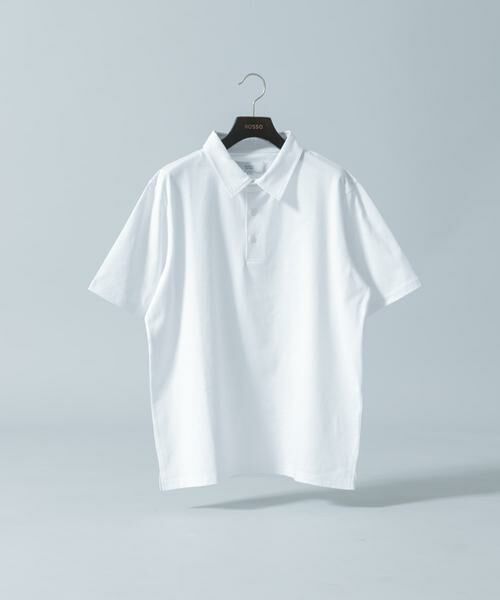 URBAN RESEARCH ROSSO/アーバンリサーチ ロッソ 『XLサイズあり』『UR TECH』汗ジミ防止ポロシャツ ホワイト M URBAN RESEARCH ROSSO/アーバンリサーチ ロッソ 『XLサイズあり』『UR TECH』汗ジミ防止ポロシャツ ホワイト M