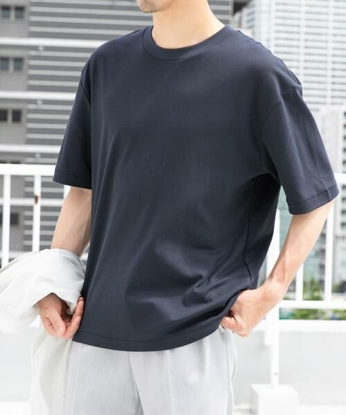 URBAN RESEARCH ROSSO / アーバンリサーチ ロッソ Tシャツ | 『XLサイズあり』『UR TECH』防汚加工 リラックスクルーネックTシャツ | 詳細10