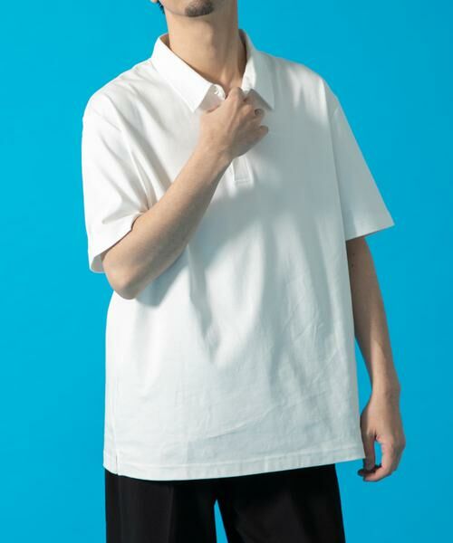 URBAN RESEARCH ROSSO / アーバンリサーチ ロッソ ポロシャツ | 『XLサイズあり』『UR TECH』防汚加工リラックス半袖ポロシャツ | 詳細25