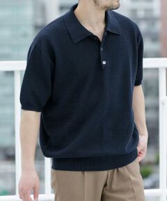 URBAN RESEARCH ROSSO / アーバンリサーチ ロッソ ポロシャツ | 『WEB限定』変形カノコ半袖ニットポロ