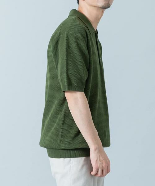 URBAN RESEARCH ROSSO / アーバンリサーチ ロッソ ポロシャツ | 『WEB限定』変形カノコ半袖ニットポロ | 詳細12