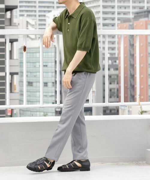 URBAN RESEARCH ROSSO / アーバンリサーチ ロッソ ポロシャツ | 『WEB限定』変形カノコ半袖ニットポロ | 詳細7