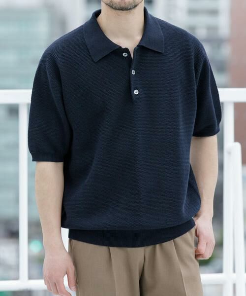 URBAN RESEARCH ROSSO / アーバンリサーチ ロッソ ポロシャツ | 『WEB限定』変形カノコ半袖ニットポロ | 詳細15