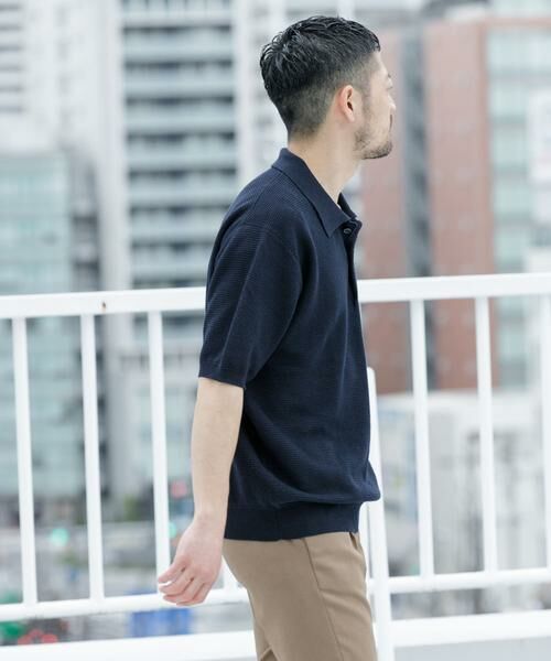 URBAN RESEARCH ROSSO / アーバンリサーチ ロッソ ポロシャツ | 『WEB限定』変形カノコ半袖ニットポロ | 詳細16