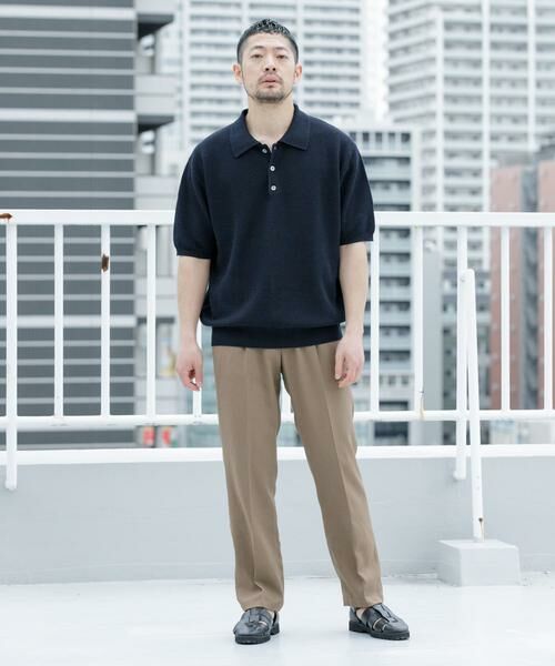 URBAN RESEARCH ROSSO / アーバンリサーチ ロッソ ポロシャツ | 『WEB限定』変形カノコ半袖ニットポロ | 詳細19