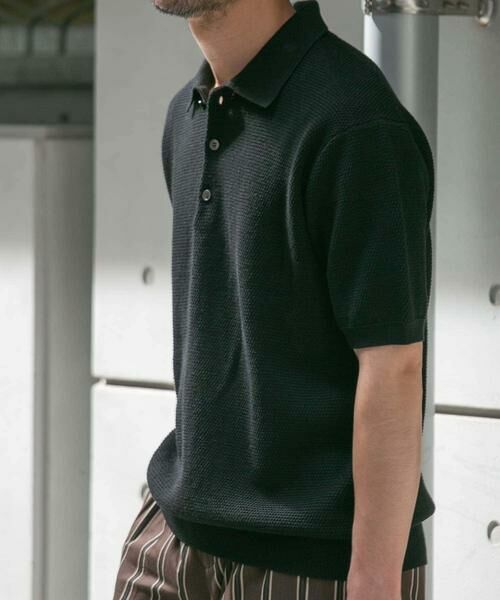URBAN RESEARCH ROSSO / アーバンリサーチ ロッソ ポロシャツ | 『WEB限定』変形カノコ半袖ニットポロ | 詳細30