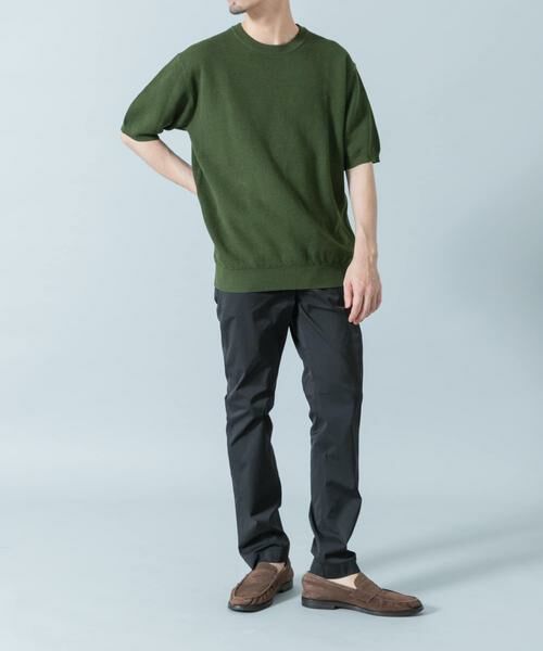 URBAN RESEARCH ROSSO / アーバンリサーチ ロッソ ニット・セーター | 『WEB限定』変形カノコ半袖クルーネックニット | 詳細10