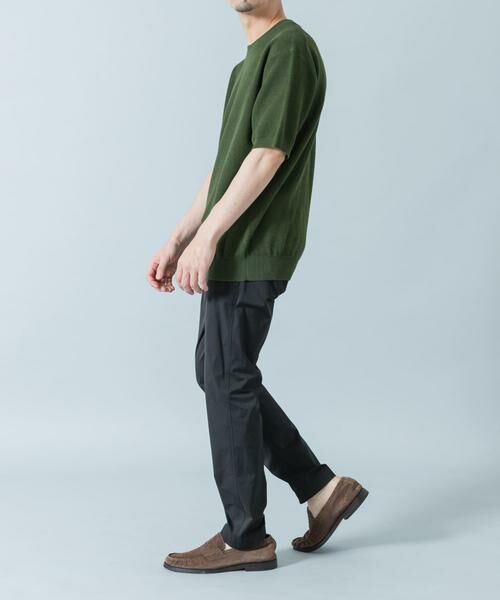 URBAN RESEARCH ROSSO / アーバンリサーチ ロッソ ニット・セーター | 『WEB限定』変形カノコ半袖クルーネックニット | 詳細11