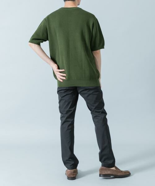 URBAN RESEARCH ROSSO / アーバンリサーチ ロッソ ニット・セーター | 『WEB限定』変形カノコ半袖クルーネックニット | 詳細12