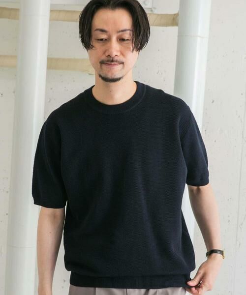 URBAN RESEARCH ROSSO / アーバンリサーチ ロッソ ニット・セーター | 『WEB限定』変形カノコ半袖クルーネックニット | 詳細21