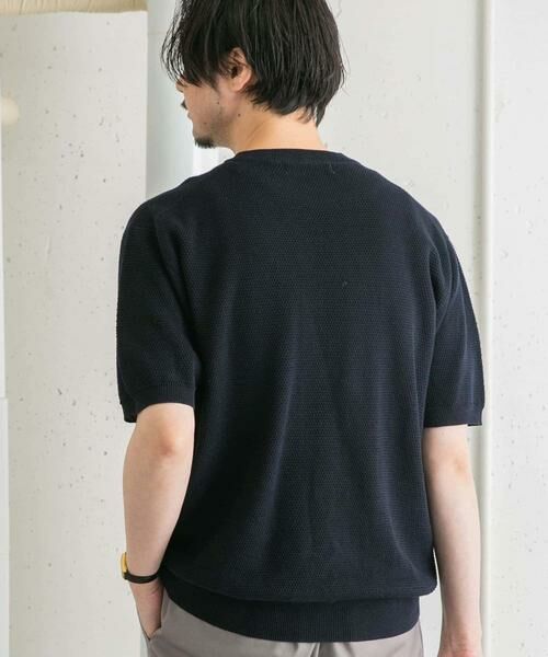 URBAN RESEARCH ROSSO / アーバンリサーチ ロッソ ニット・セーター | 『WEB限定』変形カノコ半袖クルーネックニット | 詳細23