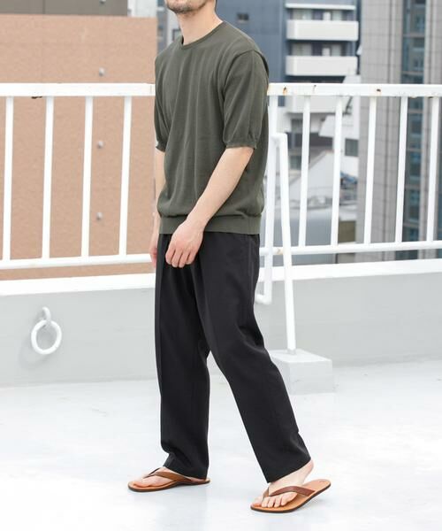 URBAN RESEARCH ROSSO / アーバンリサーチ ロッソ ニット・セーター | 『UR TECH ひやサラクール』AIRDRY半袖クルーニット | 詳細14