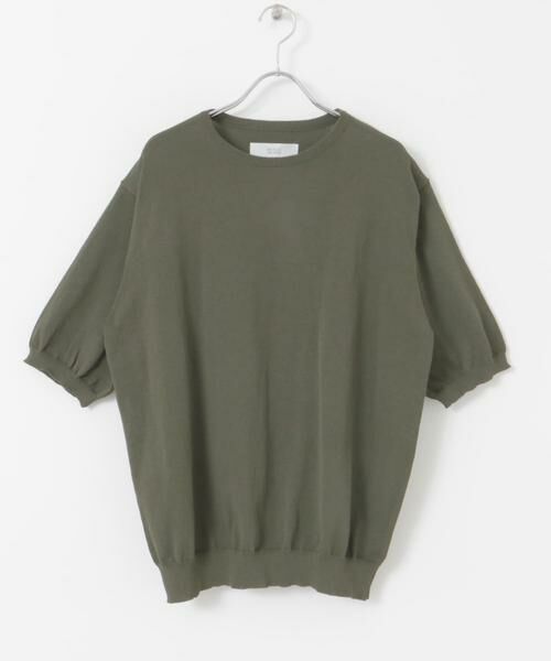 URBAN RESEARCH ROSSO / アーバンリサーチ ロッソ ニット・セーター | 『UR TECH ひやサラクール』AIRDRY半袖クルーニット | 詳細16