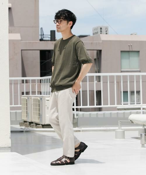 URBAN RESEARCH ROSSO / アーバンリサーチ ロッソ ニット・セーター | 『UR TECH ひやサラクール』AIRDRY半袖クルーニット | 詳細6