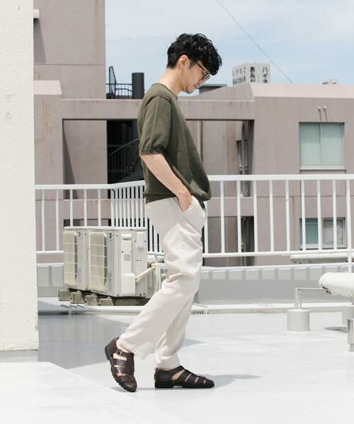 URBAN RESEARCH ROSSO / アーバンリサーチ ロッソ ニット・セーター | 『UR TECH ひやサラクール』AIRDRY半袖クルーニット | 詳細7