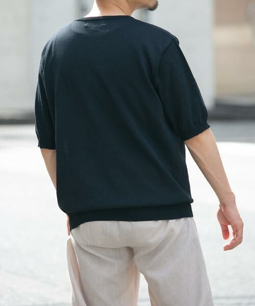 URBAN RESEARCH ROSSO / アーバンリサーチ ロッソ ニット・セーター | 『UR TECH ひやサラクール』AIRDRY半袖クルーニット | 詳細27