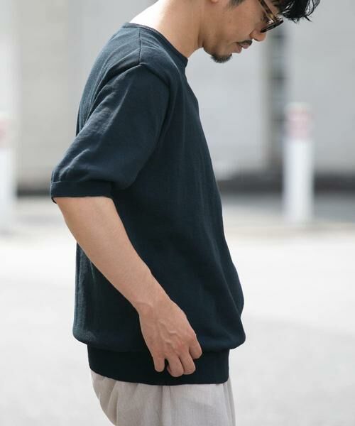 URBAN RESEARCH ROSSO / アーバンリサーチ ロッソ ニット・セーター | 『UR TECH ひやサラクール』AIRDRY半袖クルーニット | 詳細28