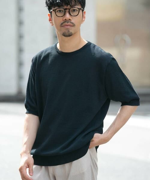 URBAN RESEARCH ROSSO / アーバンリサーチ ロッソ ニット・セーター | 『UR TECH ひやサラクール』AIRDRY半袖クルーニット | 詳細29