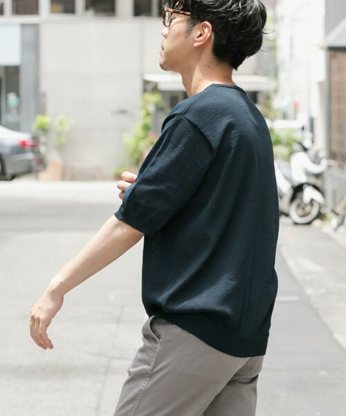 URBAN RESEARCH ROSSO / アーバンリサーチ ロッソ ニット・セーター | 『UR TECH ひやサラクール』AIRDRY半袖クルーニット | 詳細20