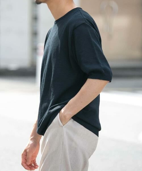 URBAN RESEARCH ROSSO / アーバンリサーチ ロッソ ニット・セーター | 『UR TECH ひやサラクール』AIRDRY半袖クルーニット | 詳細26