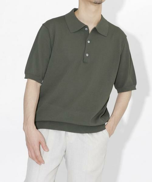 URBAN RESEARCH ROSSO / アーバンリサーチ ロッソ ポロシャツ | 『UR TECH ひやサラクール』AIRDRY半袖ニットポロ | 詳細12