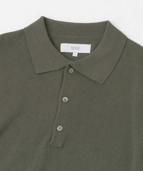 URBAN RESEARCH ROSSO / アーバンリサーチ ロッソ ポロシャツ | 『UR TECH ひやサラクール』AIRDRY半袖ニットポロ | 詳細16
