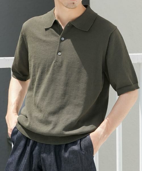 URBAN RESEARCH ROSSO / アーバンリサーチ ロッソ ポロシャツ | 『UR TECH ひやサラクール』AIRDRY半袖ニットポロ | 詳細4