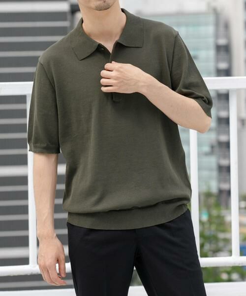 URBAN RESEARCH ROSSO / アーバンリサーチ ロッソ ポロシャツ | 『UR TECH ひやサラクール』AIRDRY半袖ニットポロ | 詳細7