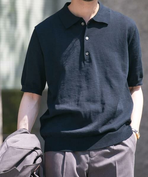 URBAN RESEARCH ROSSO / アーバンリサーチ ロッソ ポロシャツ | 『UR TECH ひやサラクール』AIRDRY半袖ニットポロ | 詳細17