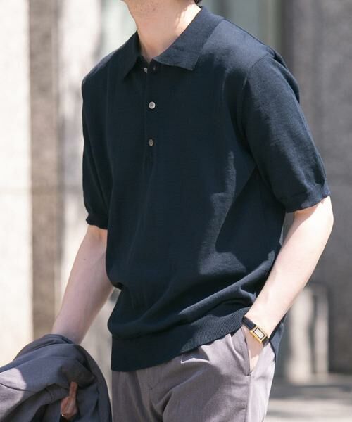 URBAN RESEARCH ROSSO / アーバンリサーチ ロッソ ポロシャツ | 『UR TECH ひやサラクール』AIRDRY半袖ニットポロ | 詳細18