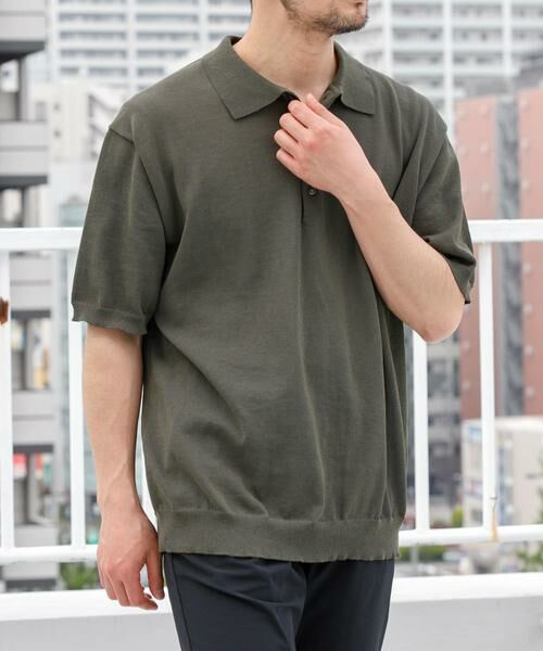 URBAN RESEARCH ROSSO / アーバンリサーチ ロッソ ポロシャツ | 『UR TECH ひやサラクール』AIRDRYリラックスポロ | 詳細6