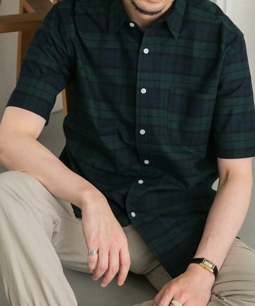 URBAN RESEARCH ROSSO / アーバンリサーチ ロッソ シャツ・ブラウス | 『抗菌/消臭』『XXLサイズあり』ハイパフォーマンスオックス半袖シャツ | 詳細10