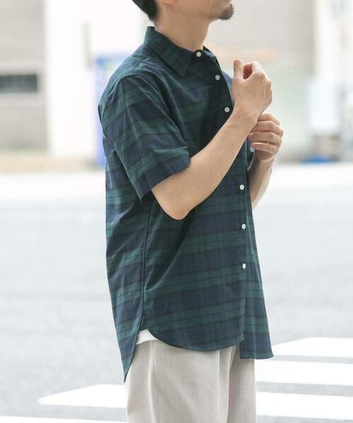 URBAN RESEARCH ROSSO / アーバンリサーチ ロッソ シャツ・ブラウス | 『抗菌/消臭』『XXLサイズあり』ハイパフォーマンスオックス半袖シャツ | 詳細3