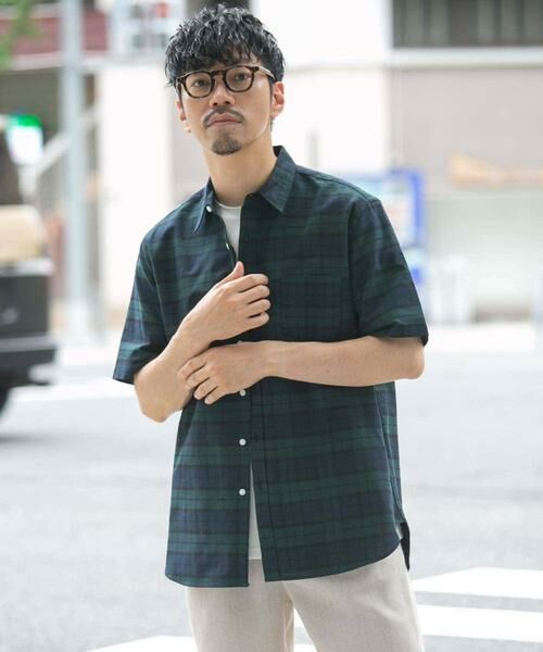 URBAN RESEARCH ROSSO / アーバンリサーチ ロッソ シャツ・ブラウス | 『抗菌/消臭』『XXLサイズあり』ハイパフォーマンスオックス半袖シャツ | 詳細5