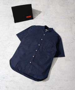 URBAN RESEARCH ROSSO / アーバンリサーチ ロッソ シャツ・ブラウス | 『抗菌/消臭』『XXLサイズあり』ハイパフォーマンスバンドカラー半袖シャツ