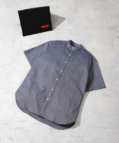 URBAN RESEARCH ROSSO / アーバンリサーチ ロッソ シャツ・ブラウス | 『抗菌/消臭』『XXLサイズあり』ハイパフォーマンスバンドカラー半袖シャツ