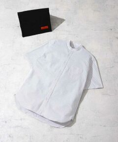 URBAN RESEARCH ROSSO / アーバンリサーチ ロッソ シャツ・ブラウス | 『抗菌/消臭』『XXLサイズあり』ハイパフォーマンスバンドカラー半袖シャツ