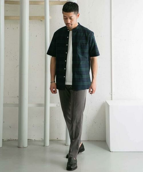 URBAN RESEARCH ROSSO / アーバンリサーチ ロッソ シャツ・ブラウス | 『抗菌/消臭』『XXLサイズあり』ハイパフォーマンスバンドカラー半袖シャツ | 詳細10