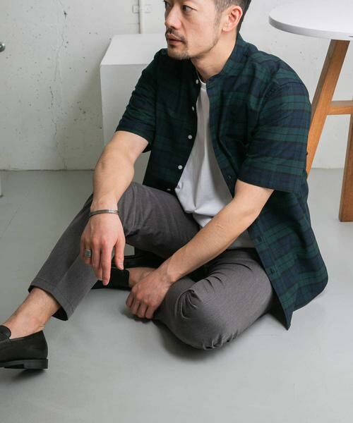 URBAN RESEARCH ROSSO / アーバンリサーチ ロッソ シャツ・ブラウス | 『抗菌/消臭』『XXLサイズあり』ハイパフォーマンスバンドカラー半袖シャツ | 詳細4