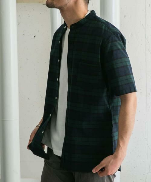 URBAN RESEARCH ROSSO / アーバンリサーチ ロッソ シャツ・ブラウス | 『抗菌/消臭』『XXLサイズあり』ハイパフォーマンスバンドカラー半袖シャツ | 詳細5